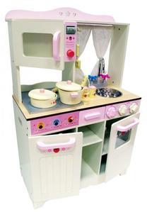 Vaikiška virtuvėlė 4IQ Urte Wooden Mini Kitchen