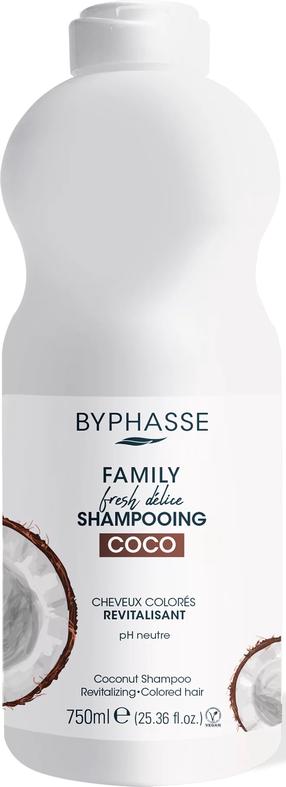 Шампунь Byphasse Family Fresh Delice Coco, 750 мл