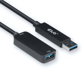 Kabelis Club 3D USB 3.2 Gen2 Type-A Extension CAC-1411 USB male, USB female, 5 m, melna krās.