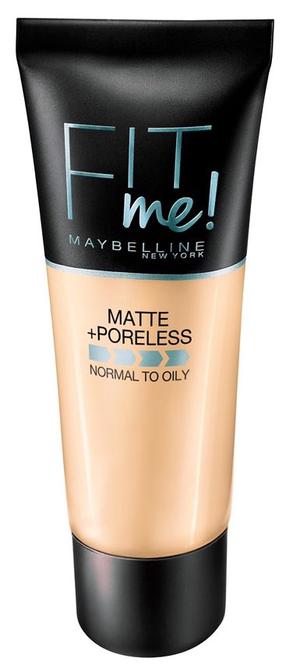 Skystas makiažo pagrindas Maybelline Fit Me Matte + Poreless, smėlio sp., 120 classic ivory, 30 ml
