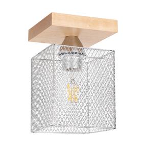 Valgusti lagi Spot-Light Norman, E27, 1 x 25 W, kroom v. / pruun v., 13 x 15.5 cm
