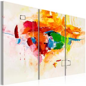 Reprodukcija Artgeist The parrot N1124-DKPWD, 90 cm x 60 cm