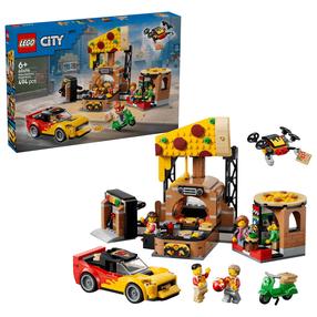 Konstruktorius LEGO® City Picų pristatymo įspūdžiai su transporto priemonėmis 60496, 494 vnt.