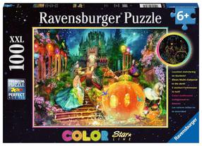Dėlionė Ravensburger Cinderella 13357, 36 cm x 49 cm, 100 vnt., įvairių spalvų
