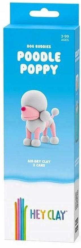 Набор пластилина Hey Clay Poodle Puppy, белый цв.