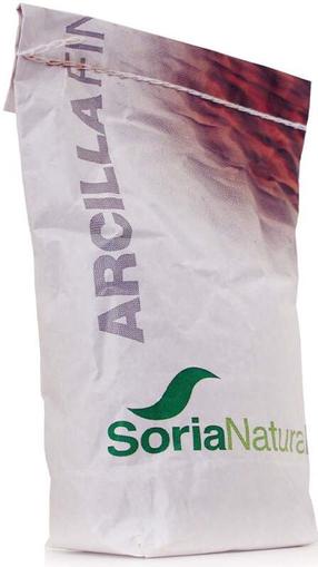 Глина для лица Soria Natural Red, 1000 г