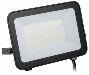 Prožektorius be judesio daviklio, tvirtinamas prie sienos GTV Vilmar GT-VILM100W-40, 100 W, 10000 lm, 4000 °K, IP65, juoda sp.