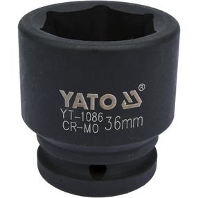 Šešiakampis smūginis lizdas Yato YT-1086, 56 mm, 36 mm, 3/4"