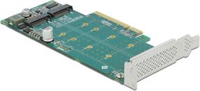 Карта расширения Delock PCI Express x8 Card to 2 x internal NVMe M.2 Key M