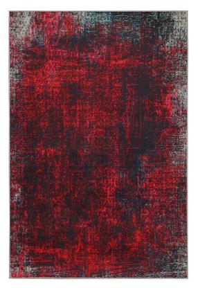 Kilimas Conceptum Hypnose Crew 530HFT1906, juoda sp./raudona sp./smėlio sp., 120 cm x 80 cm