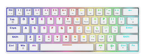 Проводная игровая клавиатура Savio WHITEOUT X2, EN, белый цв.