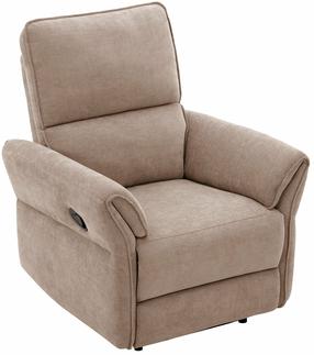 Atlošiamas krėslas Home4you Damika 14211, šviesiai ruda, 92 cm x 85 cm x 103 cm