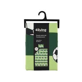 Комплект постельного белья 4Living Football 649083, многоцветный, 50 x 60 cm, 150 x 210 cm, 2 дет.