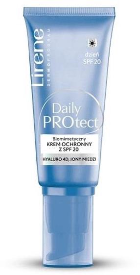 Veido kremas Lirene Daily Protect, 40 ml, SPF 20