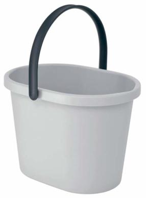 Grīdas mazgāšanas spainis Eco Ego 36071250, 13 l, pelēka krās.