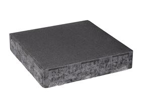 Тротуарная плитка Betono Mozaika Hansa 6, 30 x 30 x 6 см, черный цв.