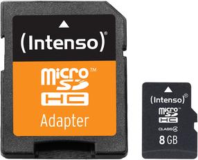 Atminties kortelė Intenso, 8 GB