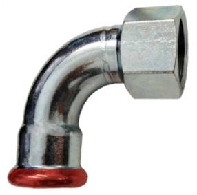 Presējams līkums Assotherm FF, 1/2 collas – Iekšējā vītne, Ø15 mm