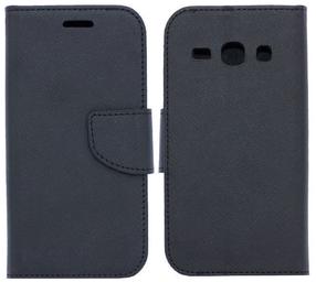 Telefona vāciņš Telone Fancy Diary Bookstand Case For Samsung Galaxy S8, melna krās., Samsung