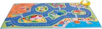Žaidimų kilimėlis Chicco City Turbo Touch, 110 cm x 60 cm, įvairių spalvų