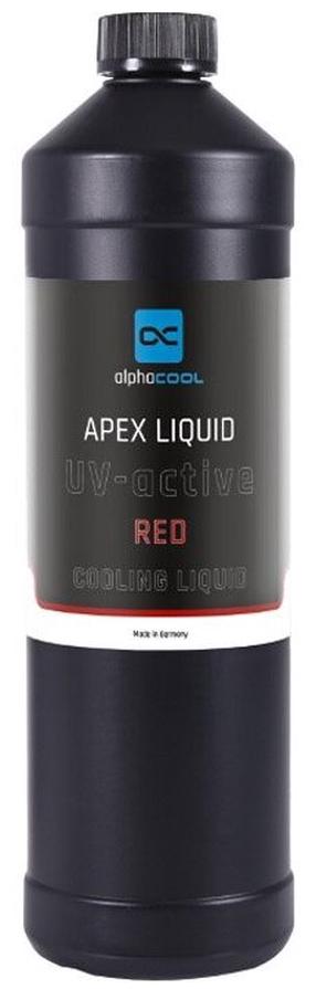 Aušinimo skystis Alphacool Alphacool Apex Liquid, UV-aktiv, Rot - 1l, 1 l, raudona sp.