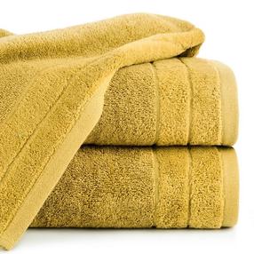 Банное полотенце Mondex Damla Mustard, желтый цв., 140 см x 70 см