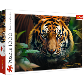 Puzle Trefl Tiger 10798T, 48 cm x 68.3 cm, 1000 gab., daudzkrāsaina
