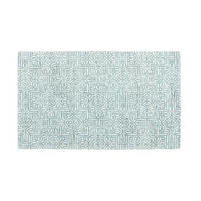 Kilimas vidaus Domoletti ILLUSION, mėlyna sp./balta sp., 150 cm x 90 cm