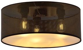 Lampa griesti Emibig Aston 3 1148/3, E27, 3 x 15 W, zelta krās./melna krās. / melna krās., 50 x 20 cm