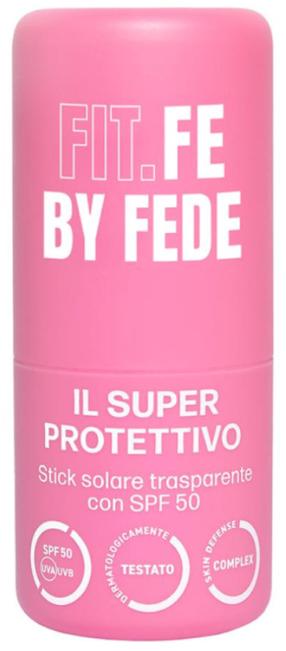 Priemonė įdegio priežiūrai veidui Fit.Fe by Fede The Shielder Transparent SPF50, 7 g