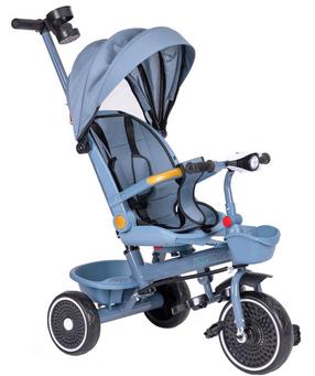 Triratukas EcoToys WQL-066-18, mėlyna sp.