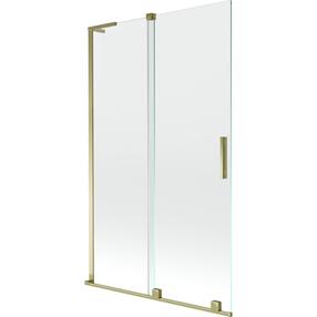 Vonios sienelė Mexen Velar L, 110 cm x 150 cm, gold/skaidrus