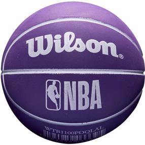 Krepšinio kamuolys Wilson NBA Dribbler Dribbler, 1 dydis, violetinė sp.