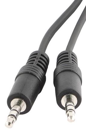 Vads Gembird 3.5mm Audio 3.5 mm stereo male, 3.5 mm male, 1.2 m, melna krās.