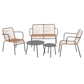 Комплект мебели для улицы Patio Henriette, коричневый цв., 4 места