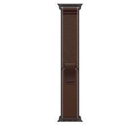 Pulksteņa siksniņa Apple Trail Loop, 49 mm S/M, titanium black krās./dark umber