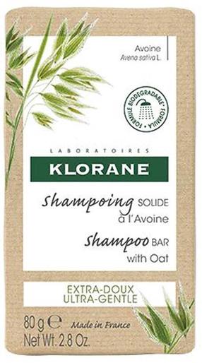 Твердый шампунь Klorane Oat, 80 г
