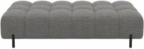 Pufs Ferivo Royal 03 Boucle, pelēka krās., 137 cm x 68 cm x 37 cm