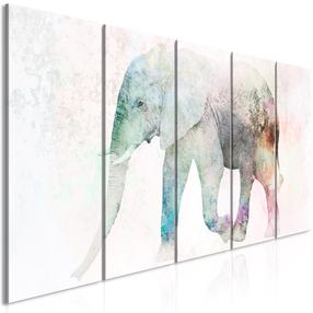 Reproduktsioon Artgeist Painted Elephant DKNW0262XLPWD, 200 cm x 80 cm