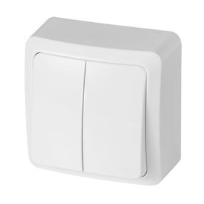 Lüliti Elektro-Plast Berg 3711-00, 2 sl., valge v.