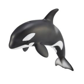Žaislinė figūrėlė, banginis Collecta Orca, balta sp./juoda sp.
