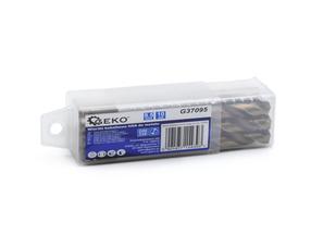 Набор сверл по металлу Geko G37095, металл, hss, цилиндрический, 9.5 мм x 21 см