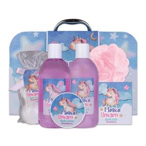 Kūno prausimosi rinkinys Accentra Magical Unicorn, 6 vnt.