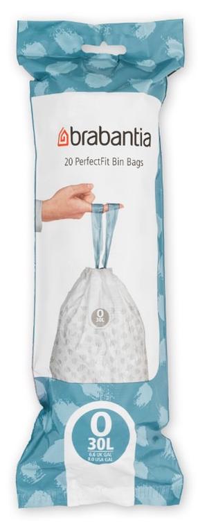 Šiukšlių maišai Brabantia Perefect Fit O, 30 l, 20 vnt.