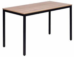 Valgomojo stalas ModernHome, šviesiai ruda sp., 120 cm x 60 cm x 73.5 cm