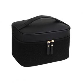 Косметичка KillyS Black Velvet M, черный цв.