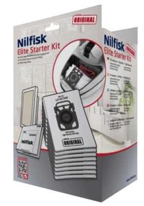 Dulkių siurblio maišelis, dulkių siurblio dalių rinkinys Nilfisk Elite Starter Kit 107407952