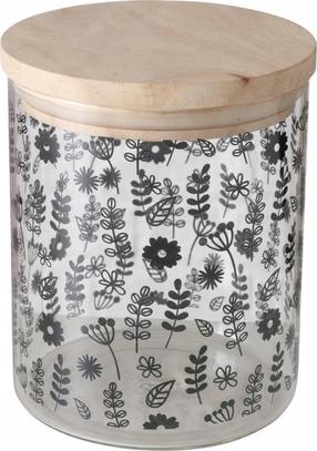 Maisto saugojimo indas Boltze Linga, 0.75 l, skaidri sp./juoda sp./rusva sp.