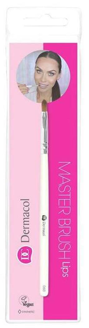 Väike hari, huulepliiats Dermacol Master Brush D60 86747, valge v.