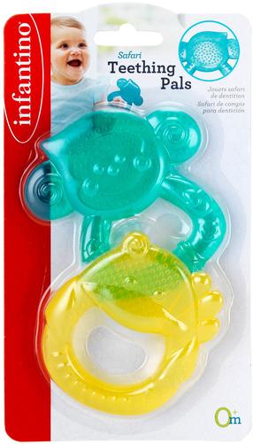 Прорезыватель Infantino Water Teething Pals, 2 шт.